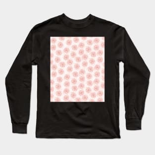 Soft Pink Roses Long Sleeve T-Shirt